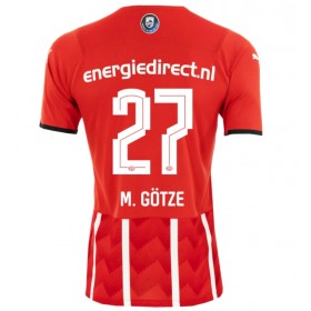 Fußballtrikots PSV Eindhoven Mario Gotze 27 2021-2022 Kurzarm Heimtrikotsatz kaufen